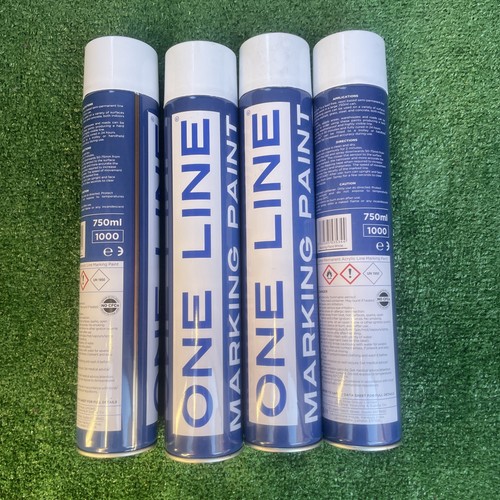 One line white marking - one, spray