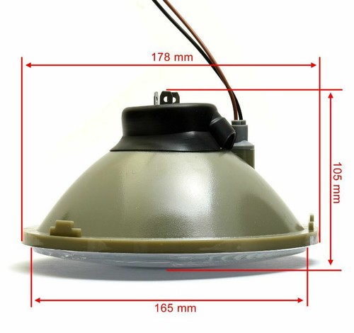 Vetro faro anteriore - vetro,