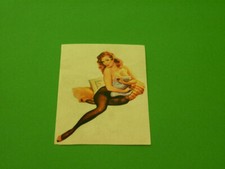 Adesivo pin up vespa lambretta