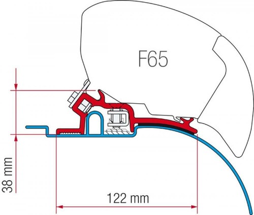 Fiamma f65 f80 ducato - ducato, jumper