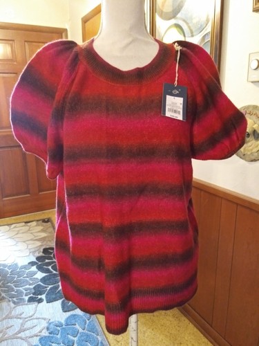 Maglione manica corta sbuffo - manica,