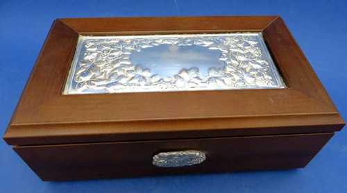 Scatola legno con inserto - con,