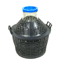 PRL) DAMIGIANE DAMIGIANA VINO BOCCA LARGA 20 LITRI AMBROSIO WINE OIL VIN DEMISAN