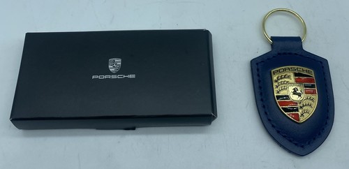 Portachiavi blu con stemma