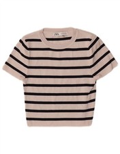 Top donna ZARA maglia crop UK