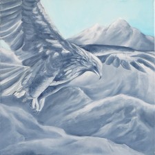 Gian Marco Montesano opera olio su tela 40x40 cm Anno 2024 con autentica