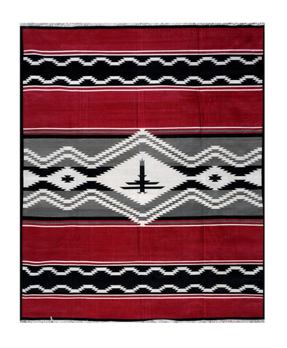 Tappeto dhurrie cotone - in,