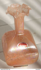 B4157 - VASETTO PORTAFIORI A SEZIONE QUADRATA IN VETRO DI MURANO