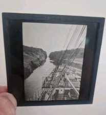 Glass Magic Lantern Slide- THE