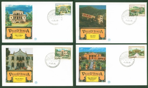 1985 italia fdc - fdc, 4