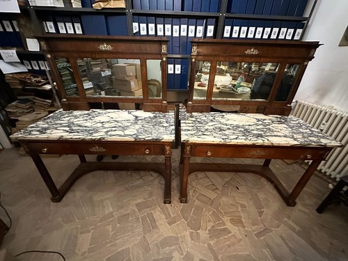 Consolle impero coppia - consolle,