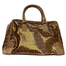 FENDI Brown Zucca pattern
