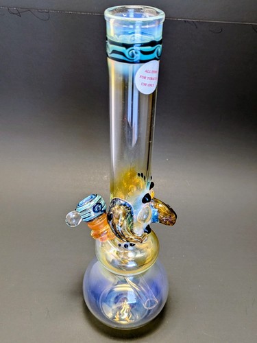 Bong tridente vetro - vetro, vintage