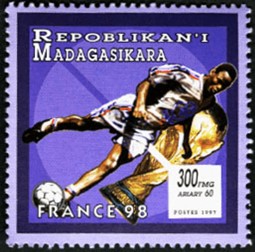 Timbri madagascar 1997 imperf - timbri,