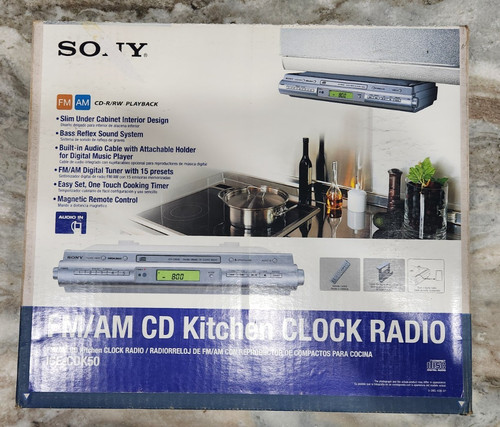 Sony icf cdk50 sotto armadio - icf-cdk50,