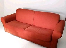 Divano Letto 3 Posti in Tessuto, Rete Matrimoniale 140X190 Cm, Materasso Alto 15