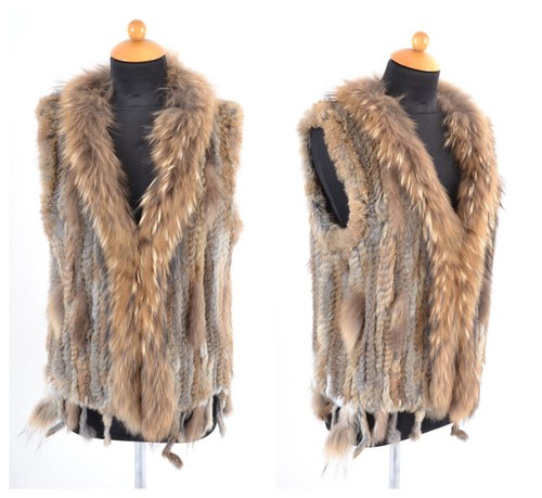 A4873 gilet pelliccia cane - pelliccia,