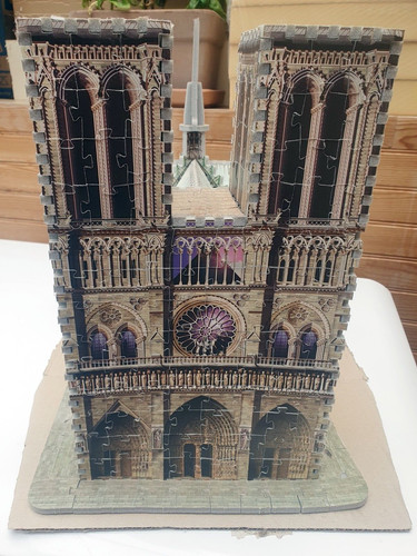 Puzzle notre dame paris - puzzle, 3d