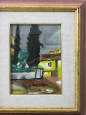 "P aese" olio su cartone