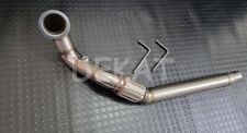 DOWNPIPE INOX TUBO CATALIZZATORE VW GOLF 7 GTI AUDI A3 LEON 1.8 2.0 TSI 220 CV