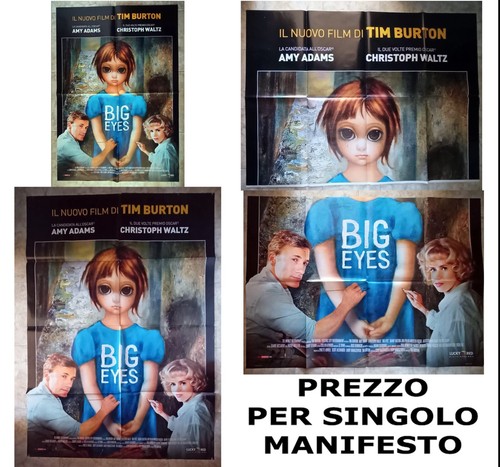 Big eyes manifesti cinema - -,