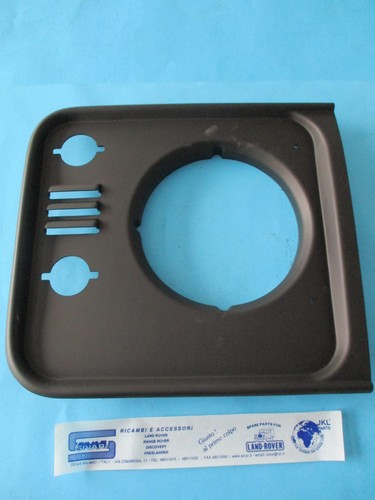 Cornice plastica nera fanale - plastica,