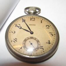 Zenith da tasca in argento anni 40