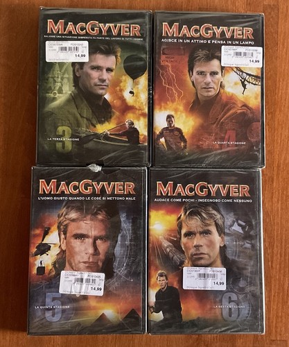 Lotto dvd macgyver serie - macgyver,