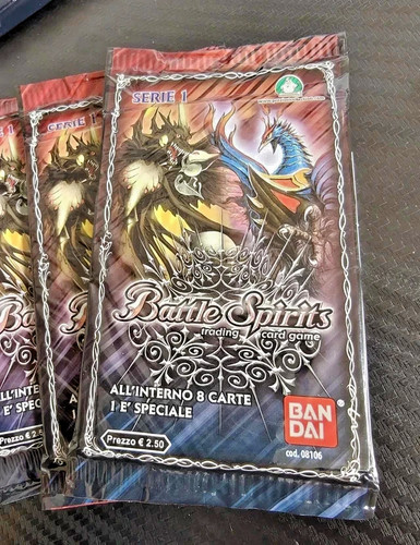 Battle spirits serie bustine - spirits, 1