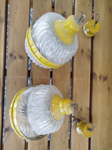 Coppia lampadari vintage - , in