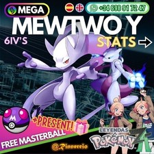 MEGA Mewtwo Y Legendary 6IVs