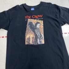 T-shirt vintage The Crow fumetto anni 90 punto singolo cult classico XL
