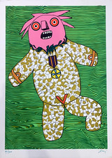 ENRICO BAJ - SERIGRAFIA 