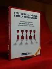 I TEST DELL' INTELLIGENZA E DELLA PERSONALITÀ -  Hoepli 1999