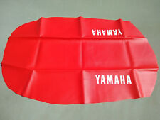 Housse de selle rouge Yamaha
