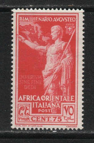 Rrc 1938 colonie aoi augusto - 1938,