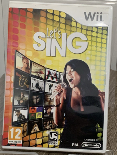 Let sing nintendo wii buone - let's,