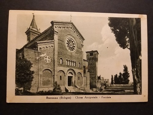 Bazzano chiesa - (bologna).,