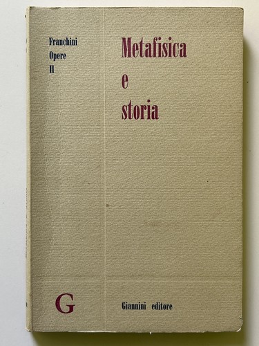 Metafisica storia di - e,