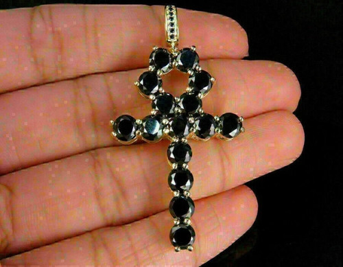 Ciondolo croce ankh diamante - ciondolo,