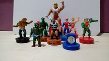 LOTTO 9 TIMBRINI DEI MASTERS OF THE UNIVERSE - MOTU - MATTEL - ANNI 80