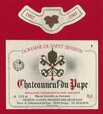 VR112 Etiquette CÔTES RHÔNE