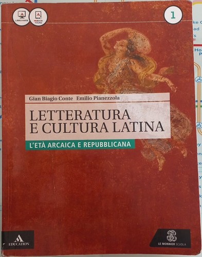 Libro scolastico letteratura - libro,