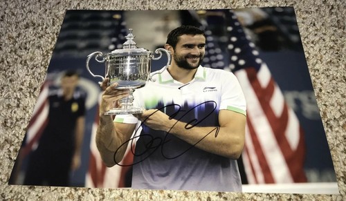 Marin cilic signed 8x10 photo - marin,
