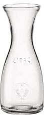 CARAFFA Misura BOLLATA L.1 Vetro BORMIOLI