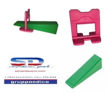 DISTANZIATORI LIVELLANTI TIRANTI PER PIASTRELLE AUTOLIVELLANTI CUNEI LIVELLATORI