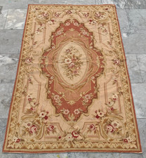 Tappeti Aubusson 3x5 vintage