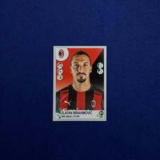 ZLATAN IBRAHIMOVIC-MILAN-STICKER-CALCIATORI PANINI 2020/2021-N.343-NEW-MINT