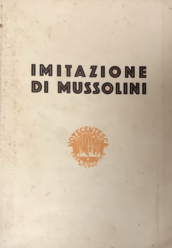 Imitazione - imitazione, di
