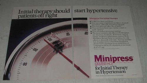 Pubblicità pfizer minipress - pubblicità,
